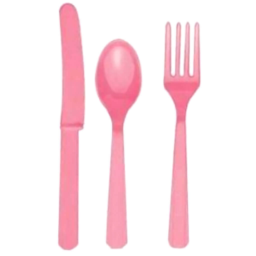 24 Forks Pastel Pink 