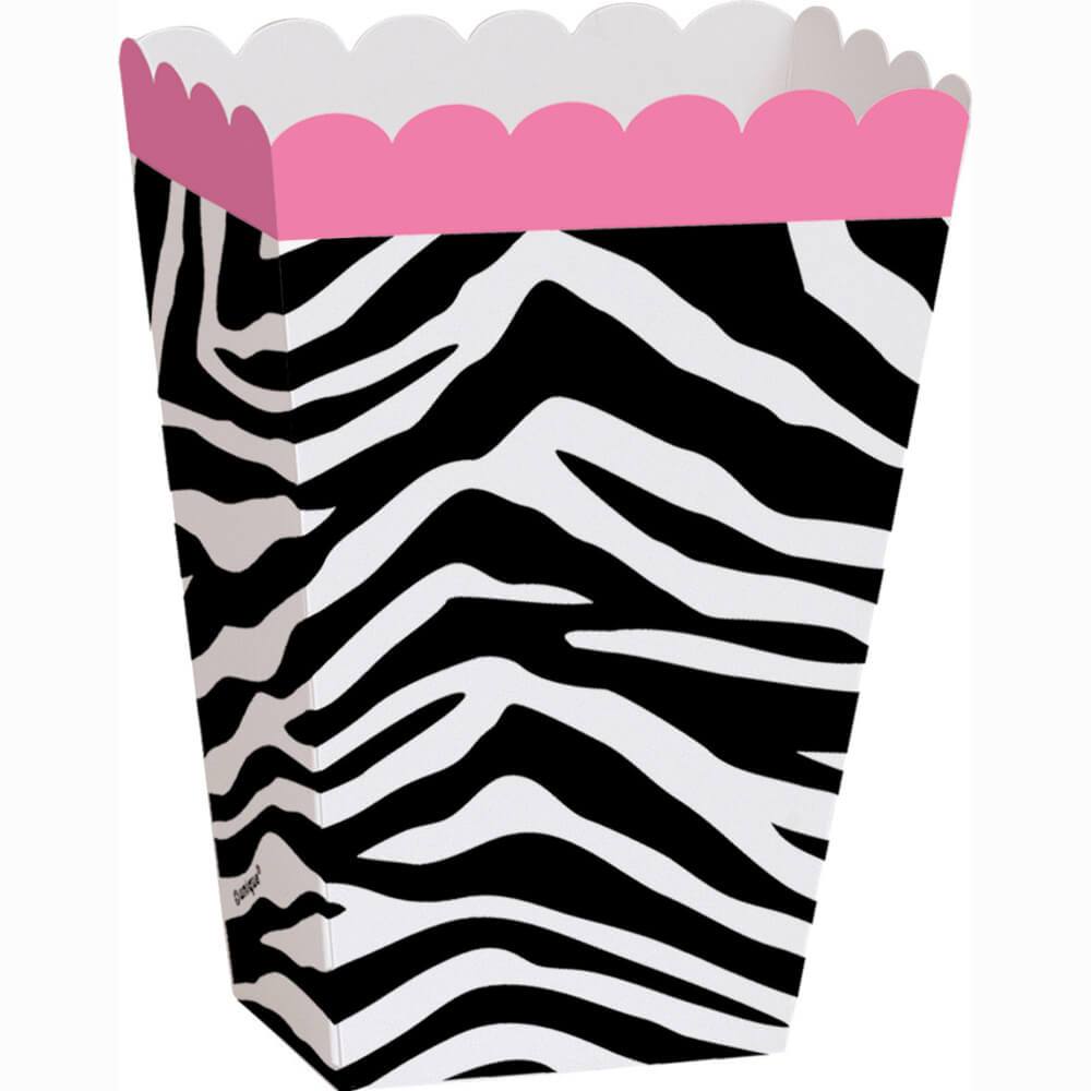 Treat Boxes 8ct, Zebra Passion Pink 