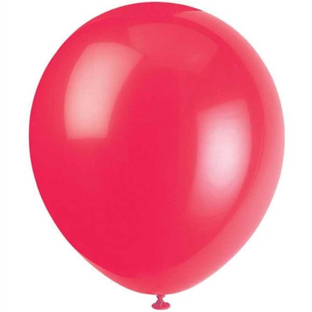 Latex Balloon 5in 72ct, Ruby Red 