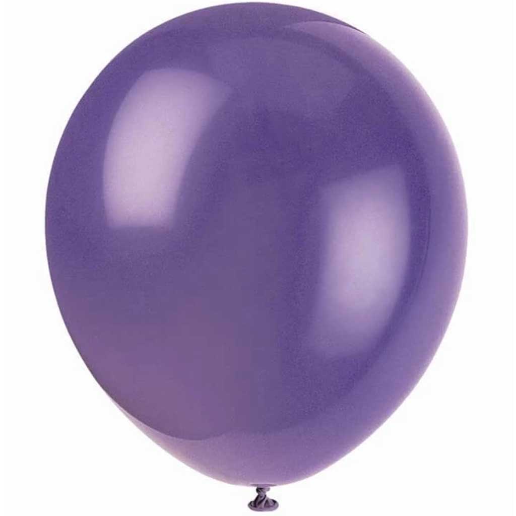 Latex Balloons 5in 72ct, Amethyst Purple 