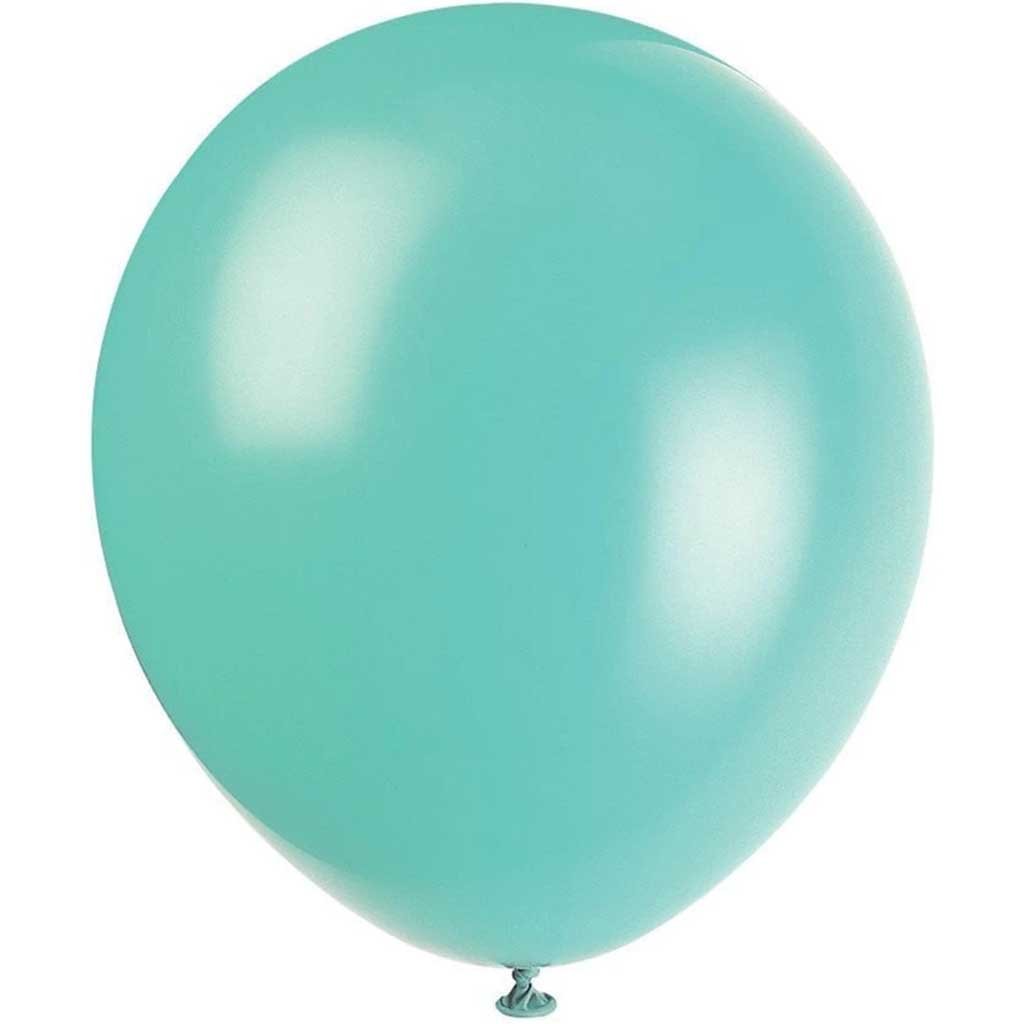 Pearlized Balloon Green 12in, 8ct 