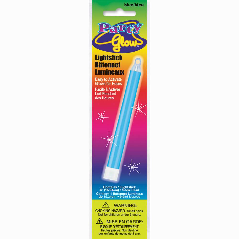 Glow Light Stick 6in, Blue 