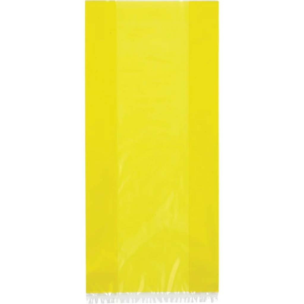 Cellophane Bags 30ct, Yellow 