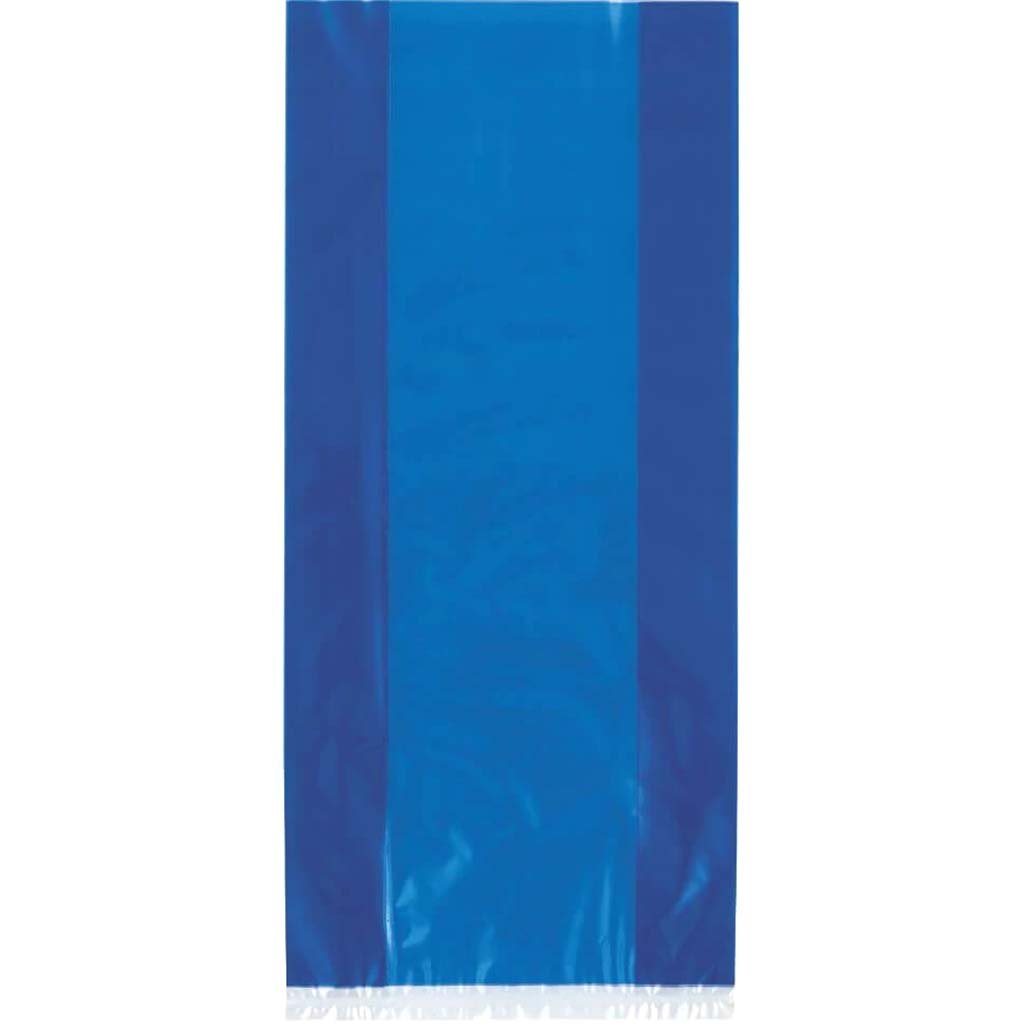 Cellophane Bags 30ct, Royal Blue 