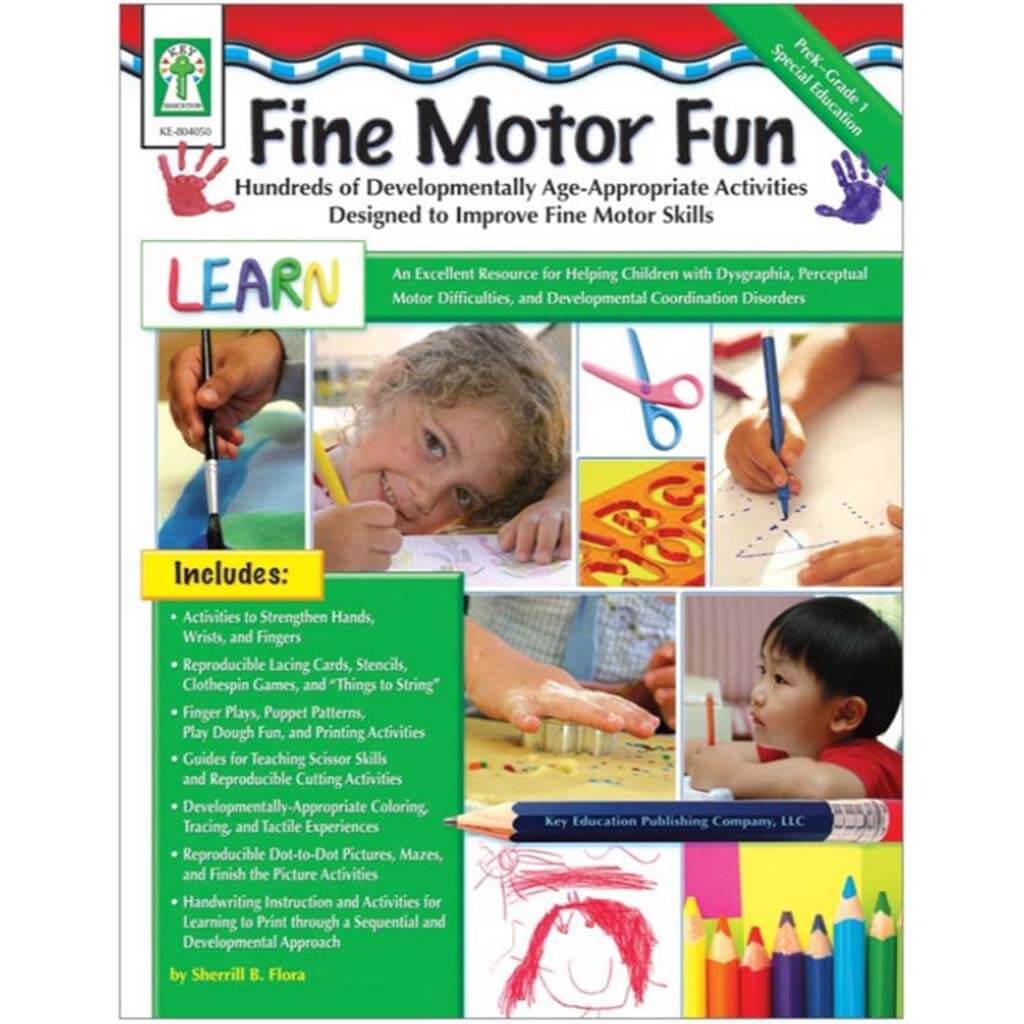 Fine Motor Fun Resource Book Grade Pk-1 