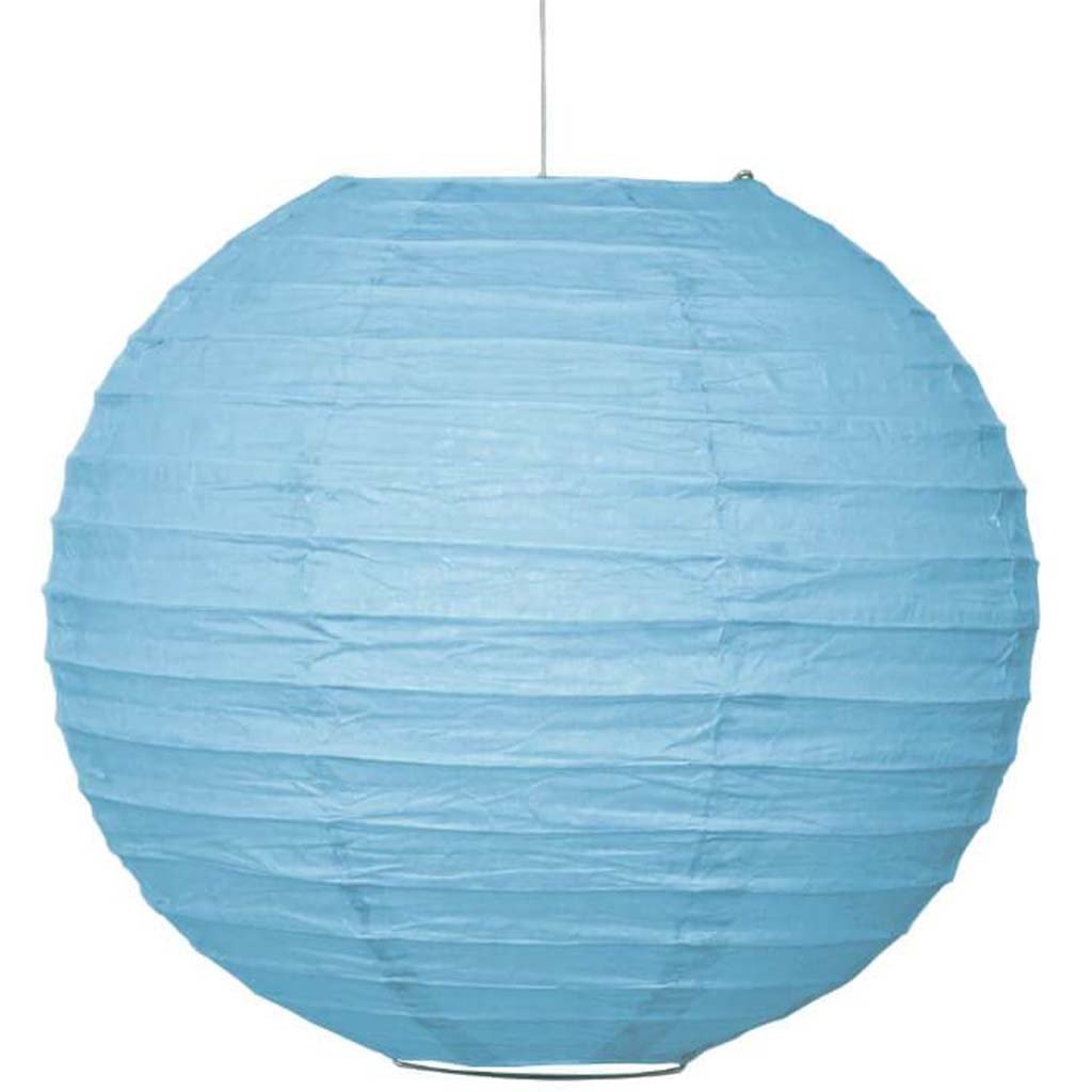 Paper Lantern 10in, Powder Blue 