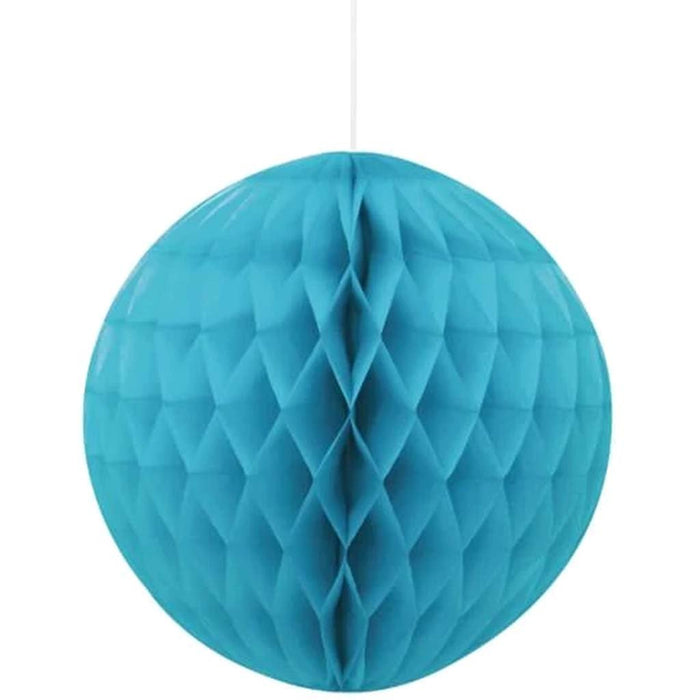 Honeycomb Ball 8in, Caribbean Teal 