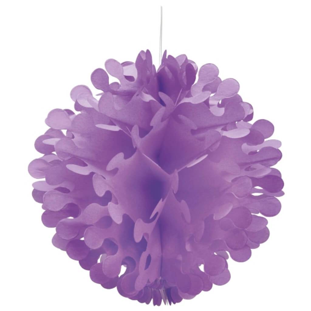 Tissue Flutter Ball 12in, Pretty Purple 