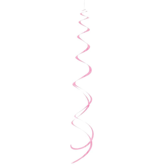 Swirls 8ct Lovely Pink 