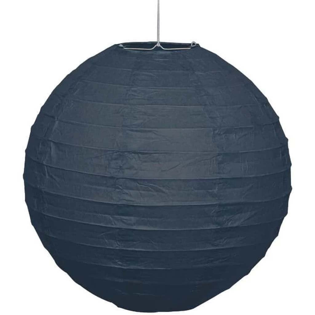 Paper Lantern 10in, Black 