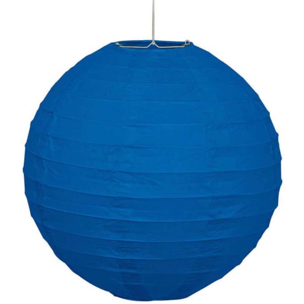 Paper Lantern 10in, Royal Blue 