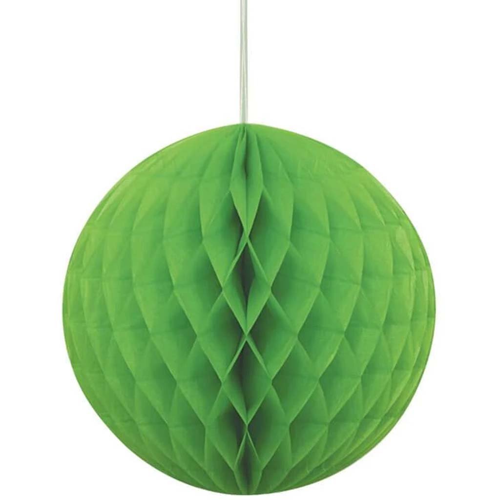 Honeycomb Ball 8in, Lime Green 