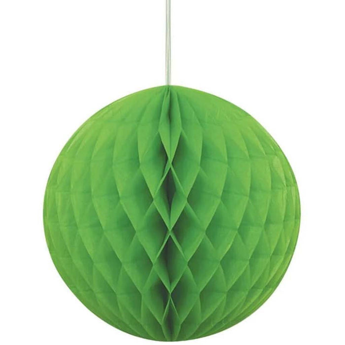 Honeycomb Ball 8in, Lime Green 