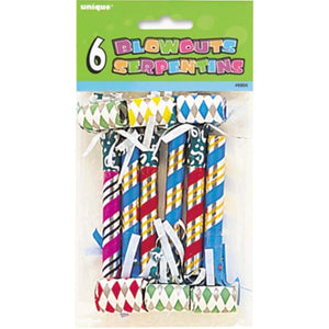 Party Blowouts, 6ct 