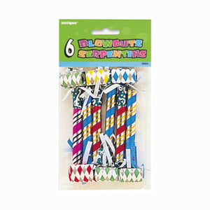 Party Blowouts, 6ct