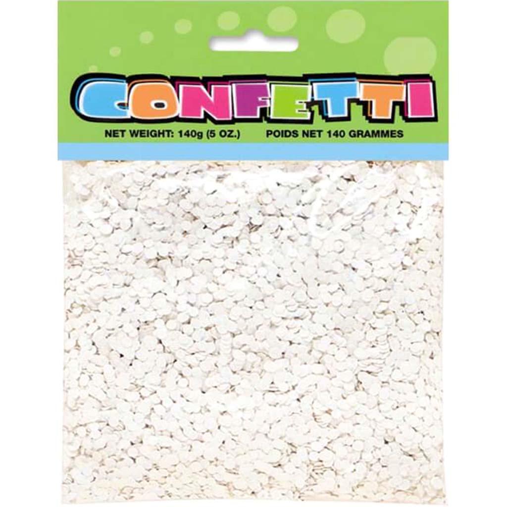 Confetti .5oz White Circle 