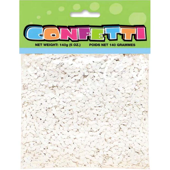 Confetti .5oz White Circle 