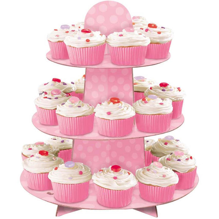 Pink Cupcake Stand 