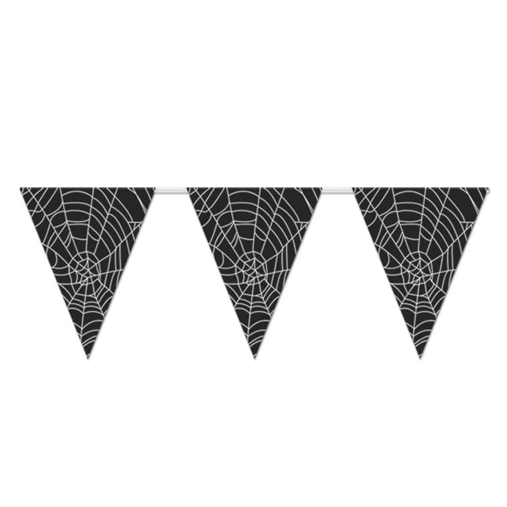 Pennant Banner Spider Web 