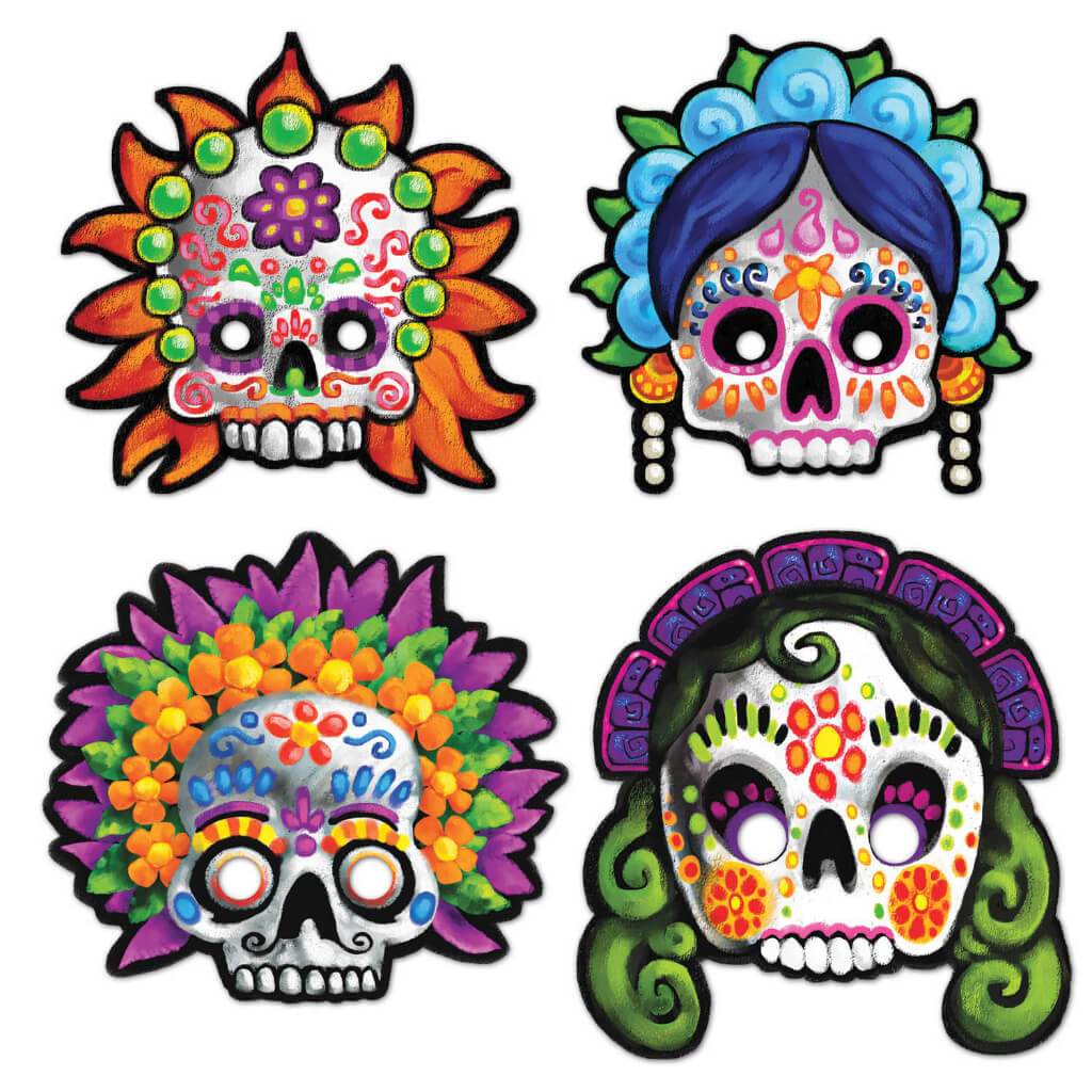 Day Of The Dead Masks 