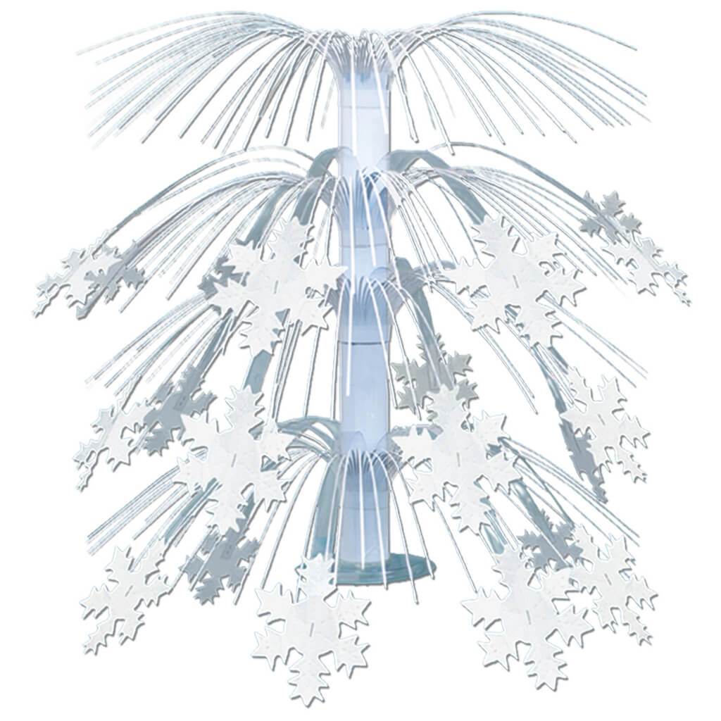 Snowflake Cascade Centerpiece 