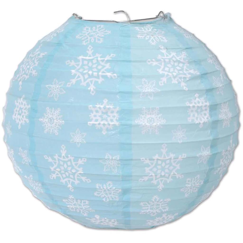 Snowflake Paper Lanterns 