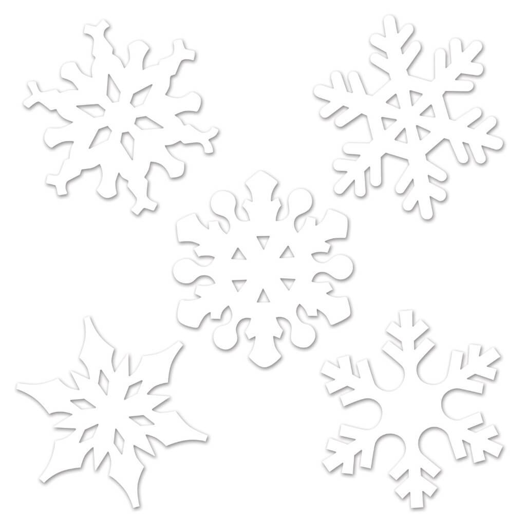 Mini Snowflake Cut-Outs 