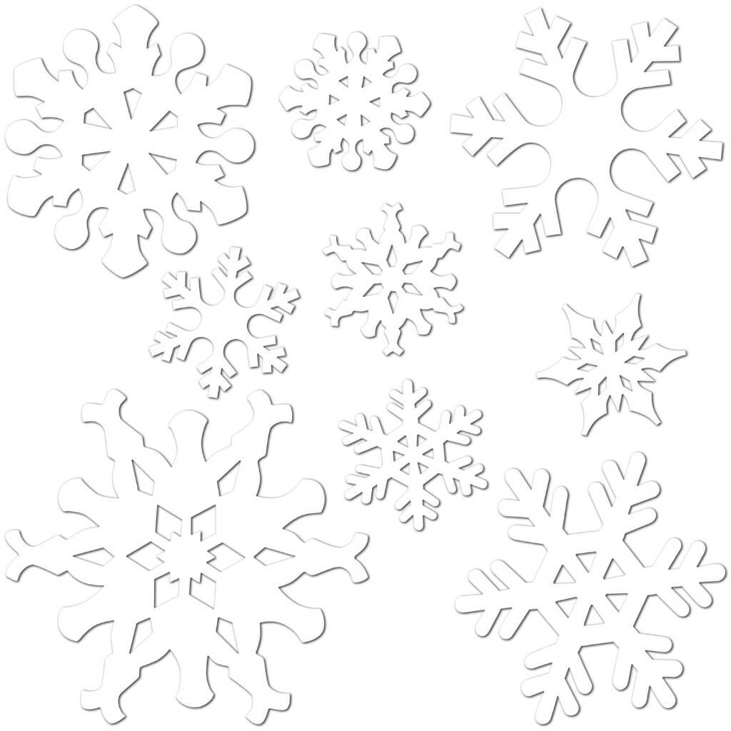 Snowflake Cut-Outs 