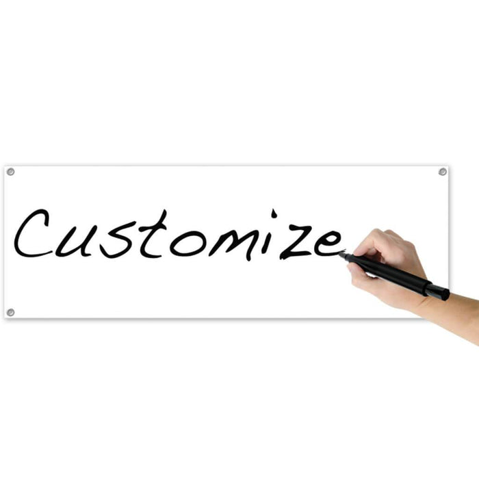 "Blank" Sign Banner 
