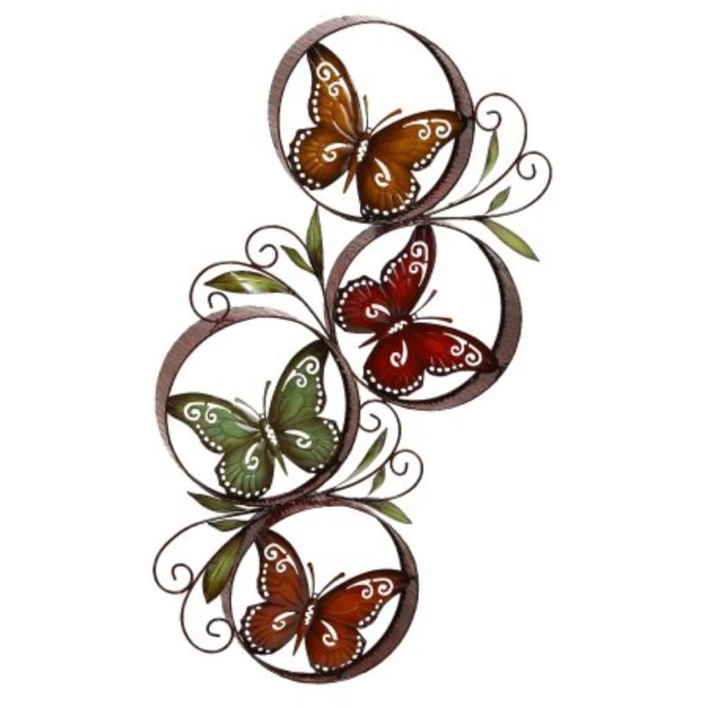 Metal Butterfly Décor