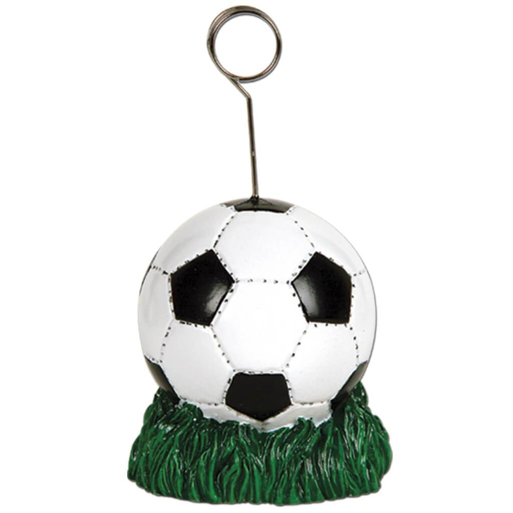 Soccer Ball Photo Balloon Holder 