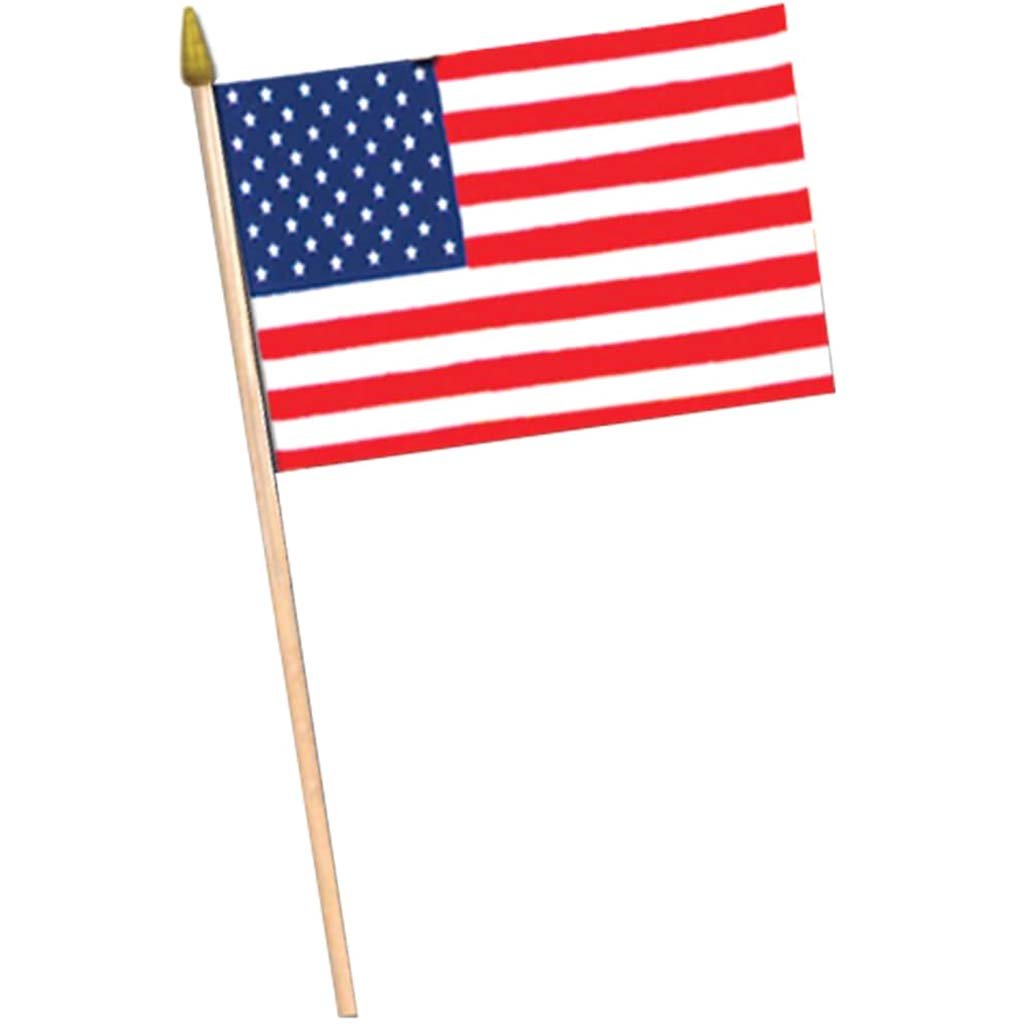 American Flag - Rayon 4in x 6in 