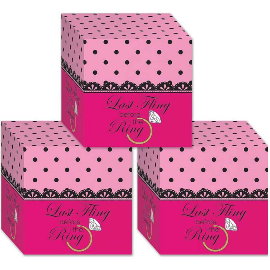 Bachelorette Favor Boxes 
