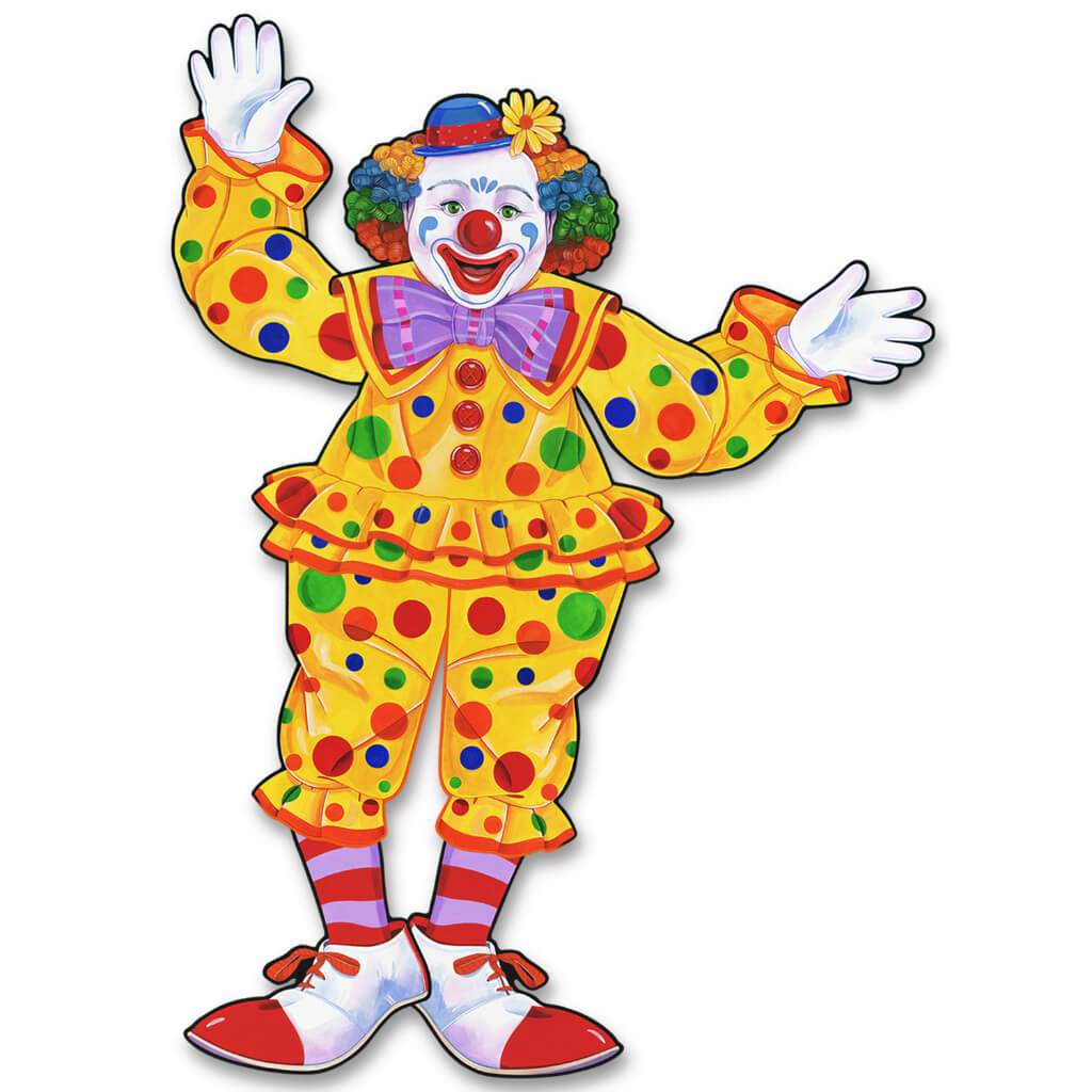 Jointed Circus Clown 