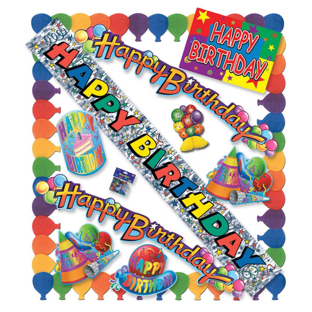 Happy Birthday Party Kit 