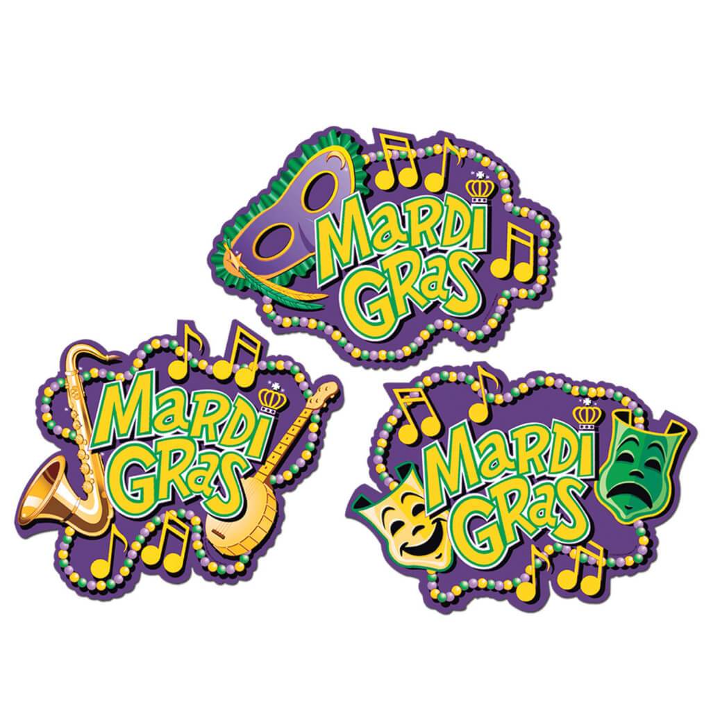 Mardi Gras Cut-Outs 