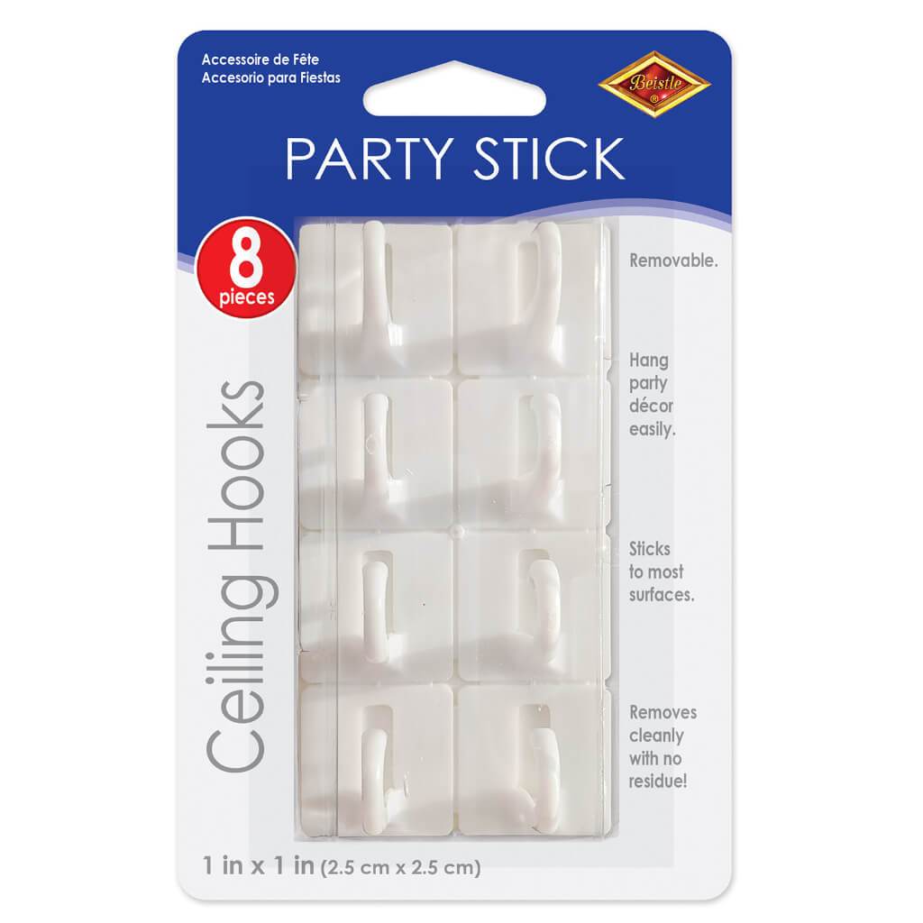 Party Stick garlands ceiling hooks