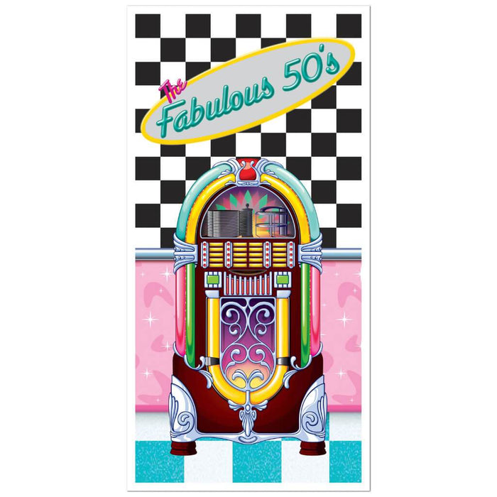 The Fabulous 50's Door Cover 