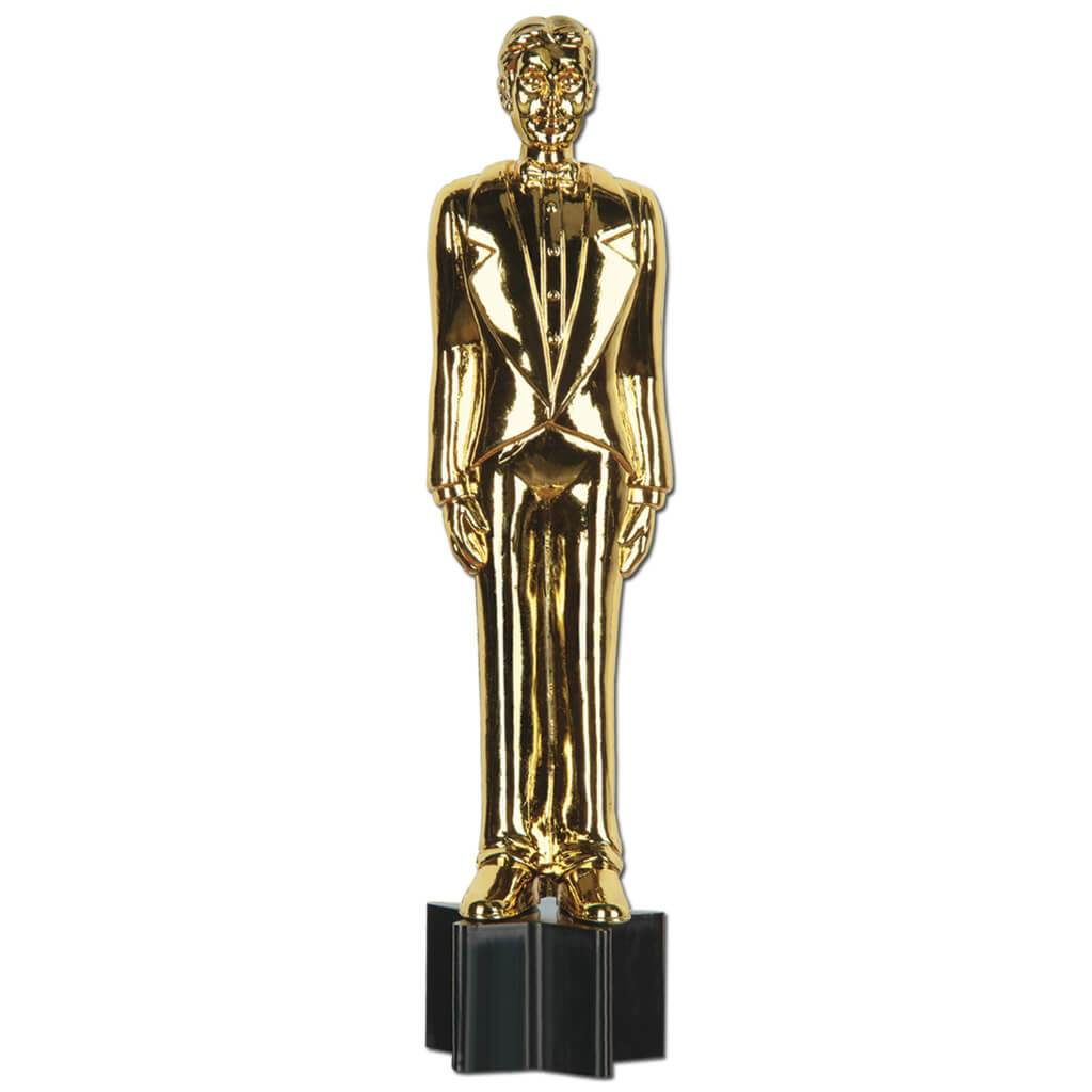 Jointed Awards Night Male Statuette Cut-Outs 5.5ft 