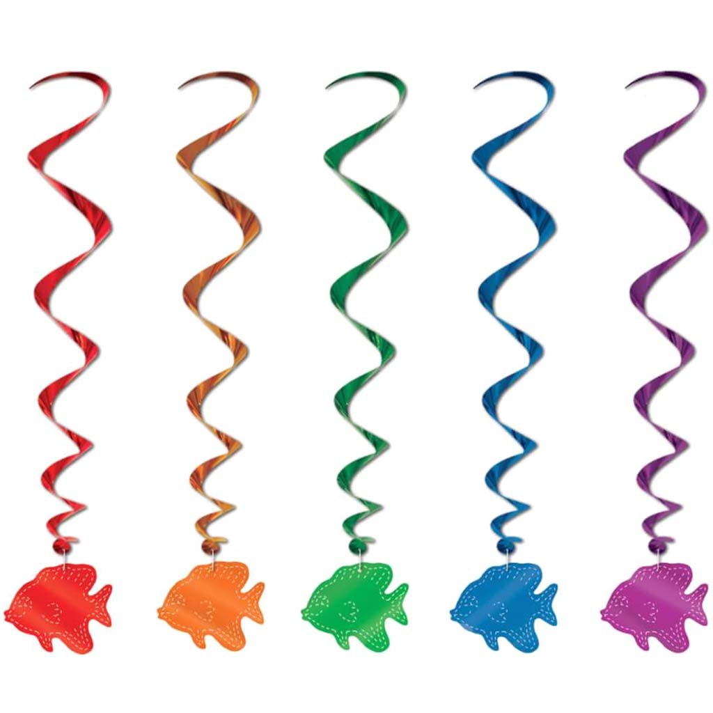 Whirls Multicolor Fish 