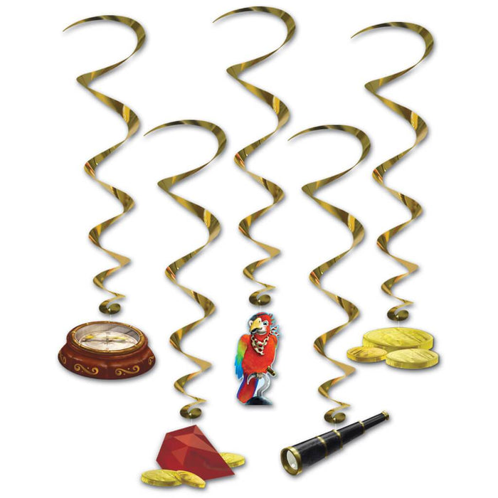 Treasure Hunt Whirls 3ft Multicolor 