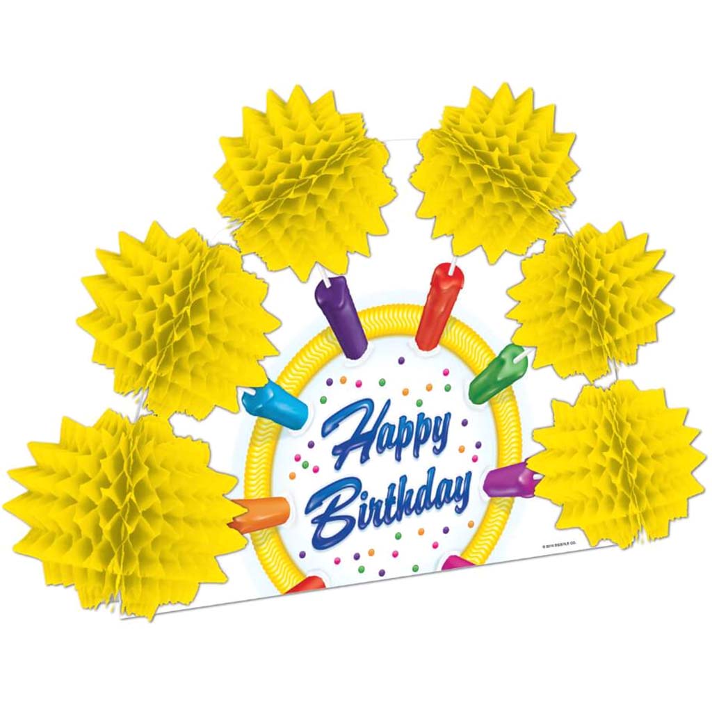 Centerpiece Happy Birthday Pop-Over 