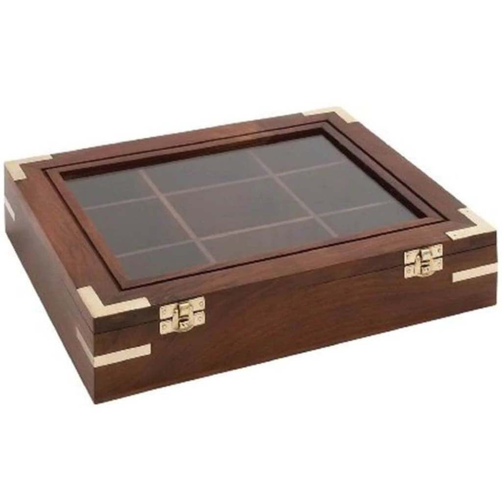 Wood Glass Box