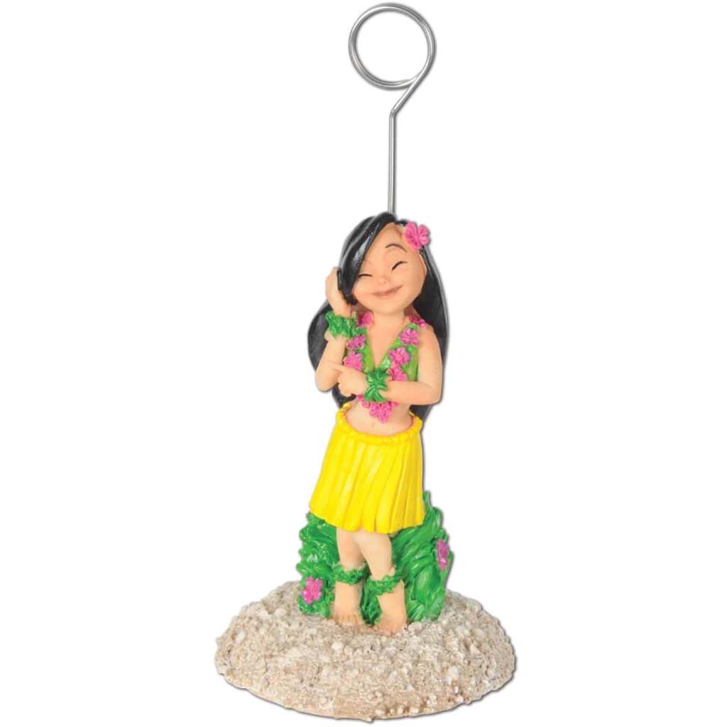 Hula Girl Photo/Balloon Holder 