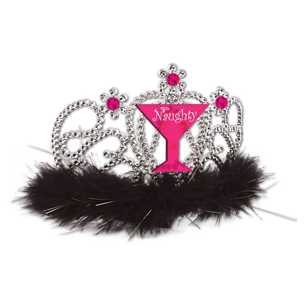 Plastic Light-Up Naughty Girl Tiara 