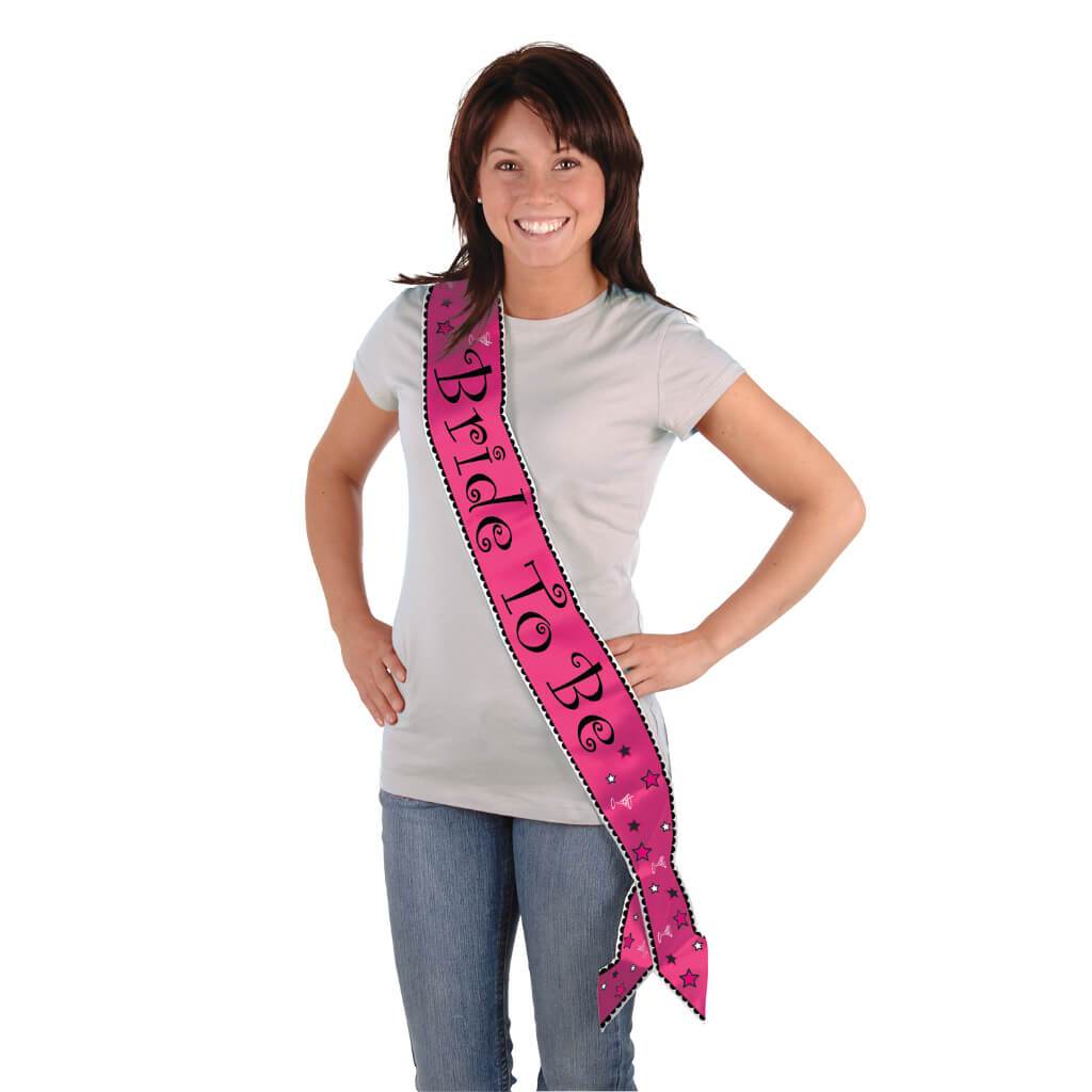 Bride To Be Satin Sash 