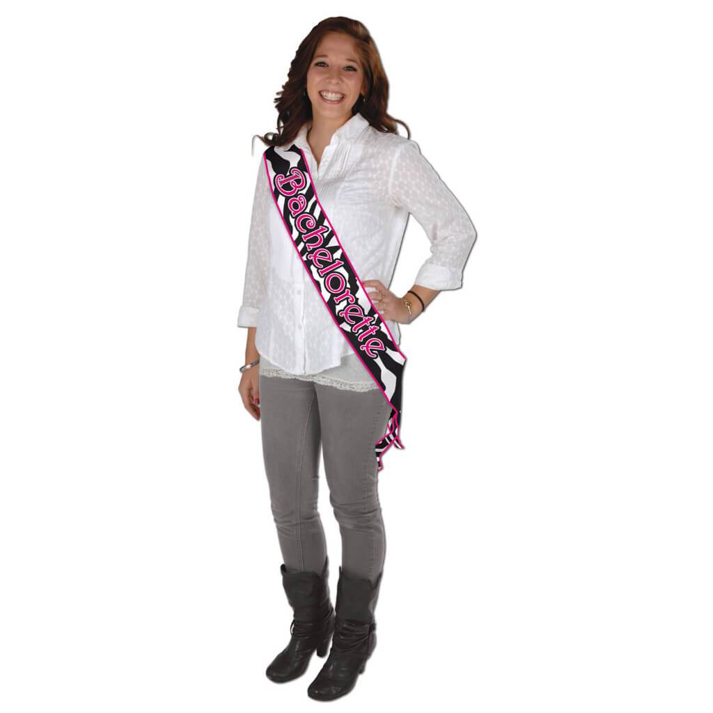 Bachelorette Satin Sash 
