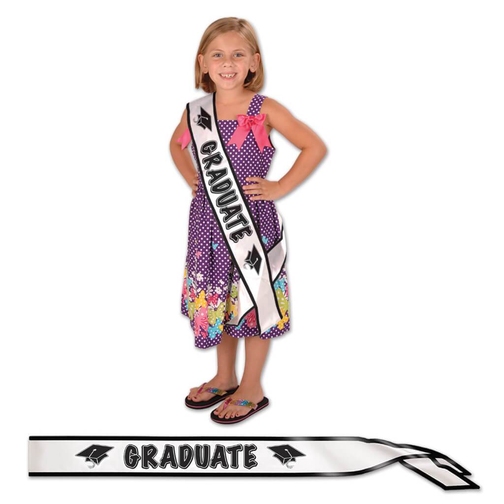 Graduate Satin Sash 