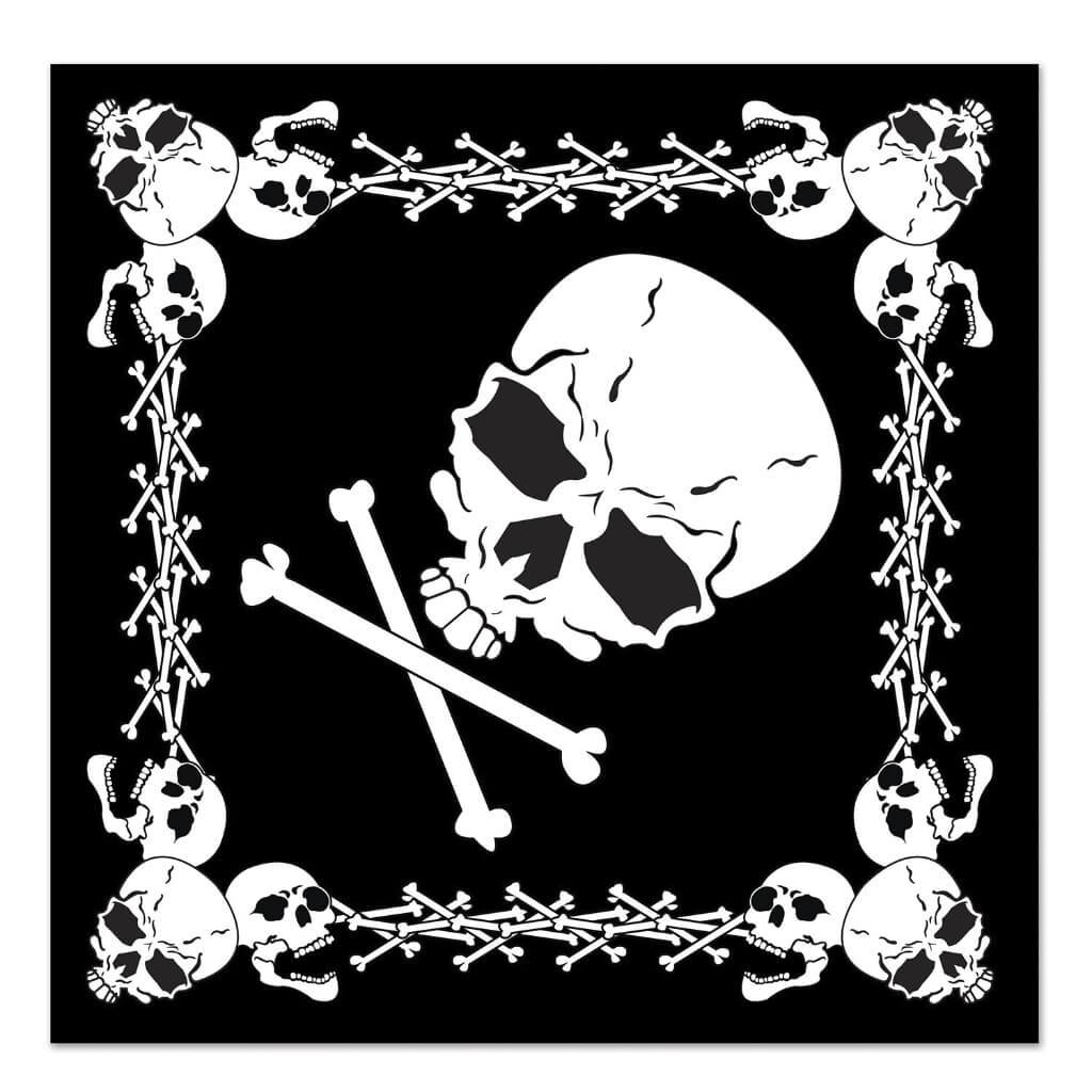 Skull &amp; Crossbones Bandana 