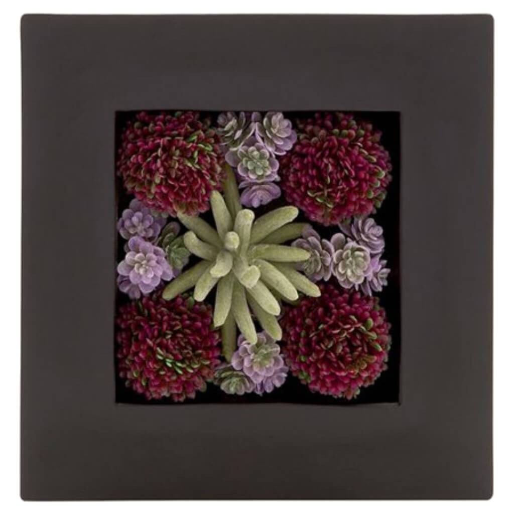 Pe Wall Floral Vignette 8 in by 8 in